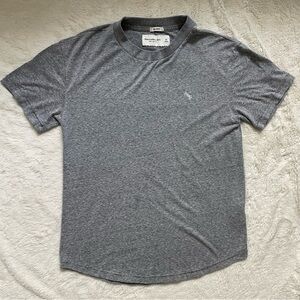Abercrombie & Fitch Shirt Men’s X-Small Gray Preppy Casual Soft AF Tee
